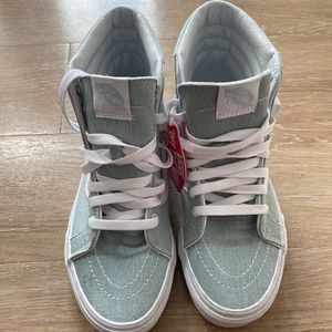 Blue High Top Wmns Vans